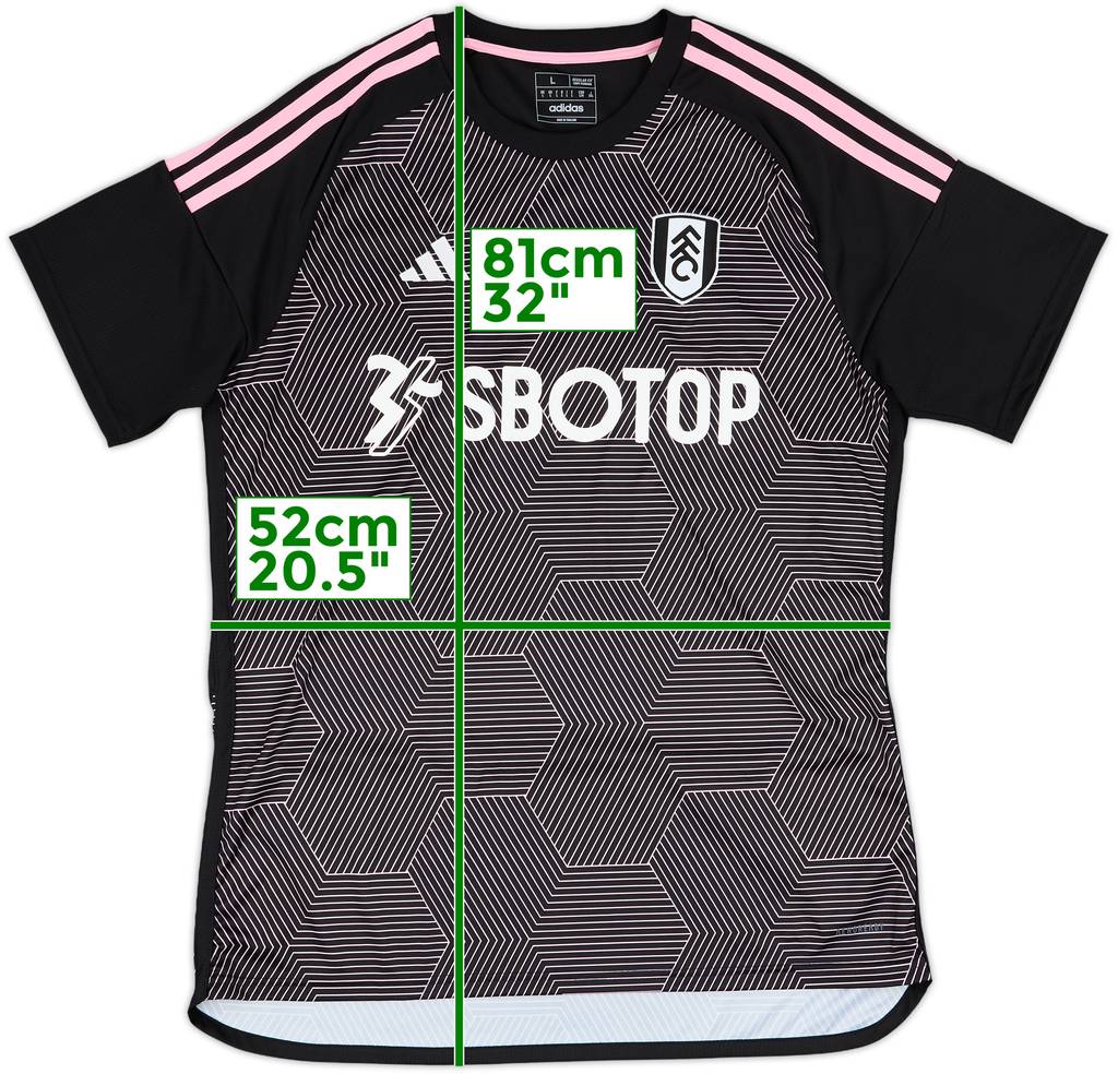 2023-24 Fulham Third Shirt - 10/10 - (L)