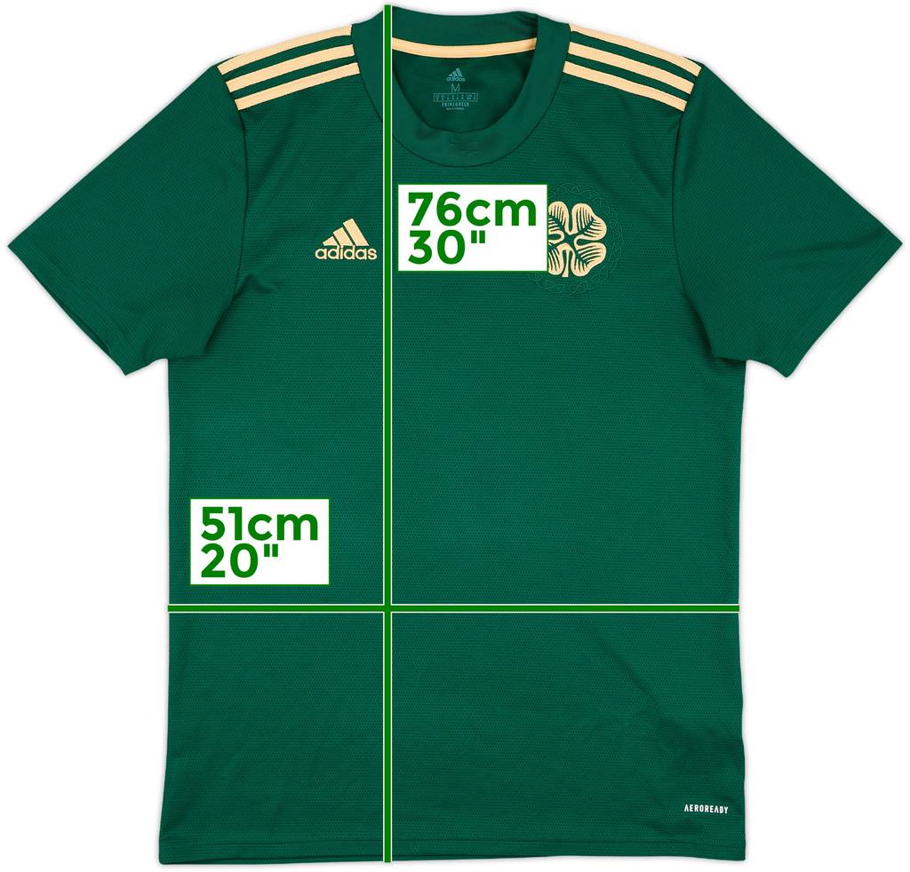 2021-22 Celtic Away Shirt - 8/10 - (M)