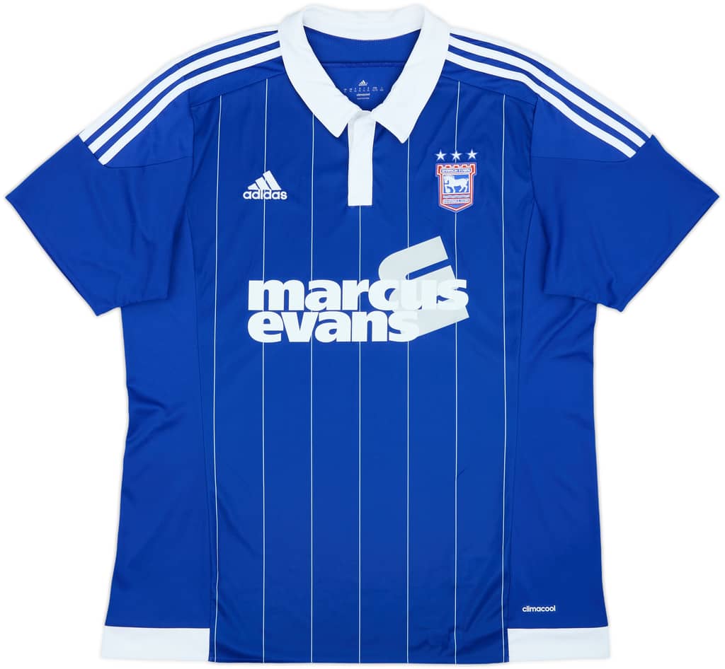 2015-16 Ipswich Home Shirt - 10/10 - (XL)