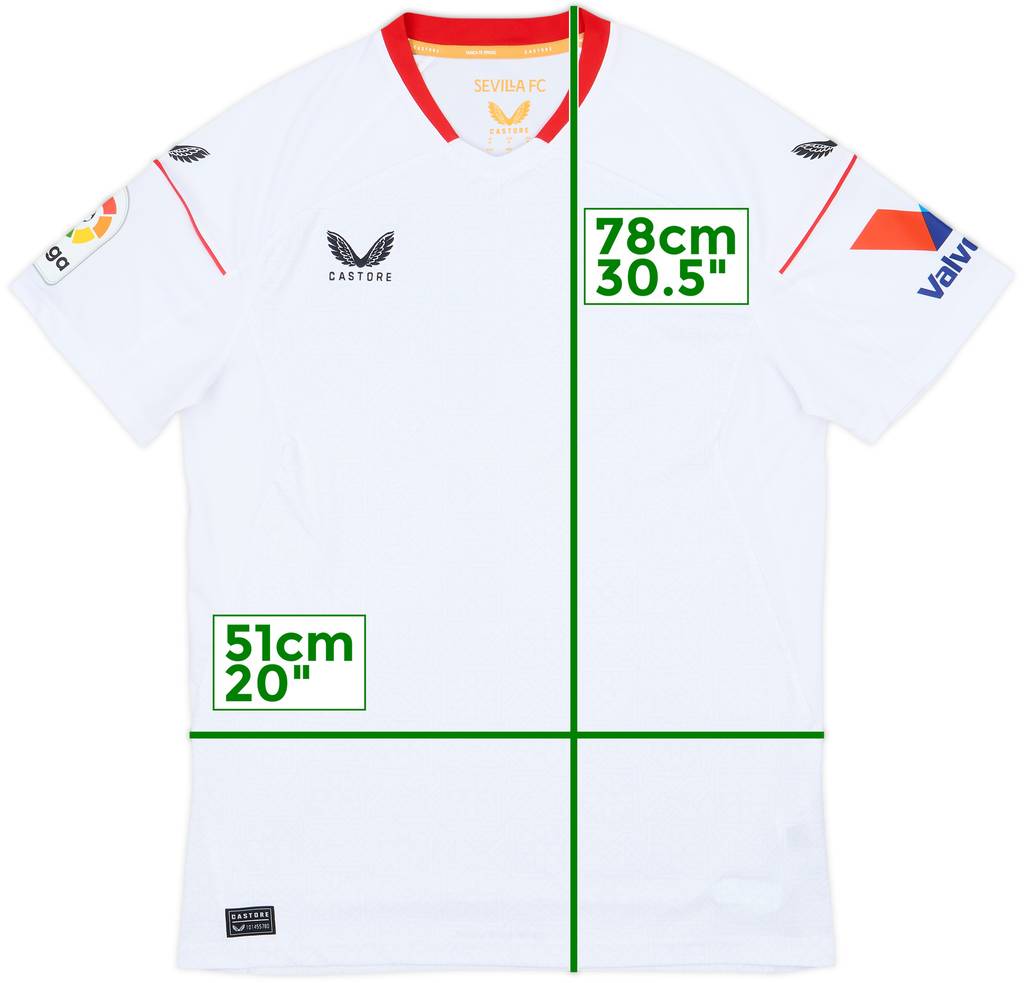 2022-23 Sevilla Home Shirt - 8/10 - (M)