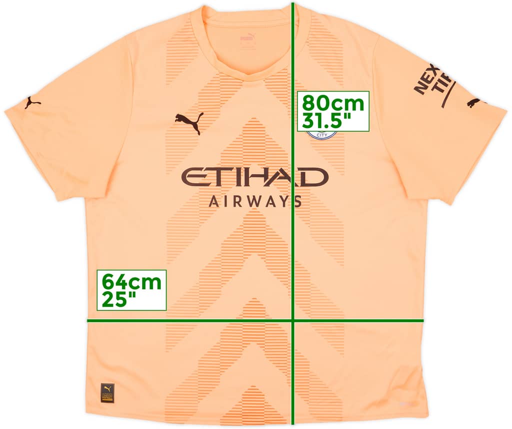 2024-25 Manchester City GK S/S Shirt - 10/10 - (XXL)