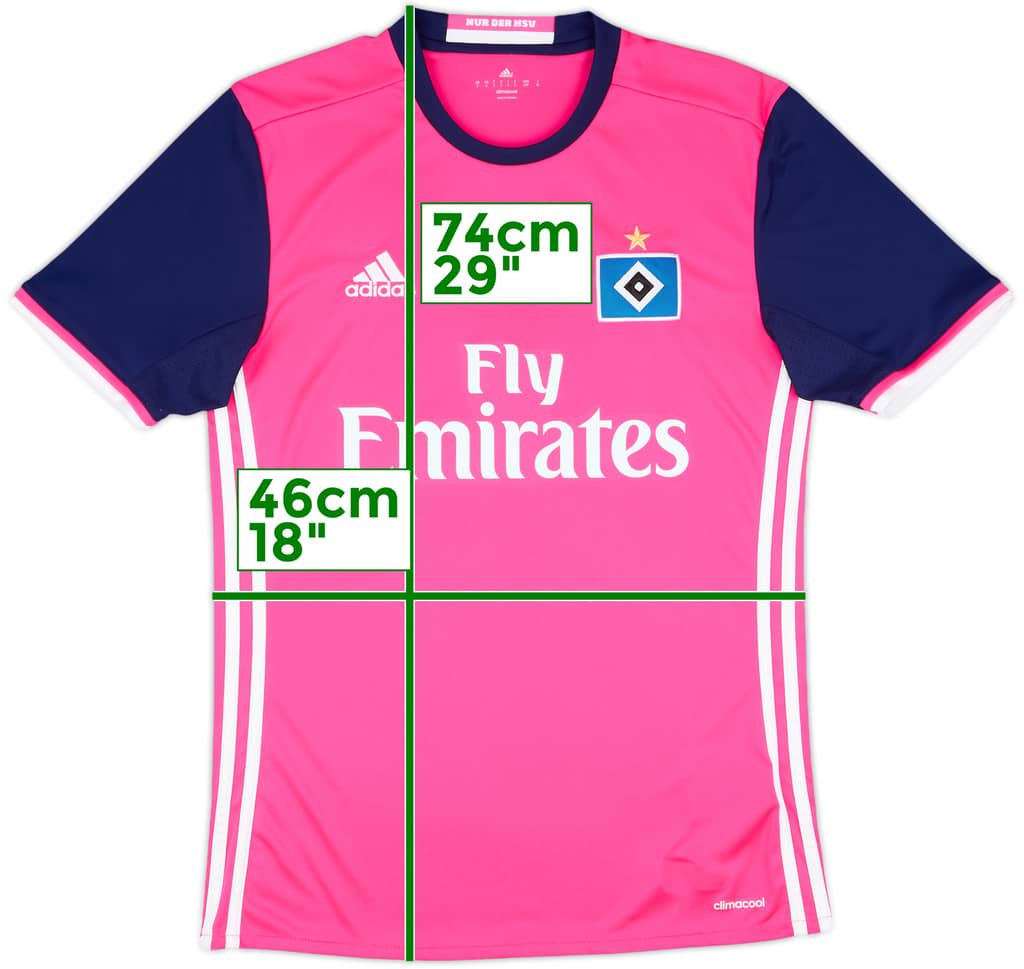 2016-17 Hamburg Away Shirt - 10/10 - (S)