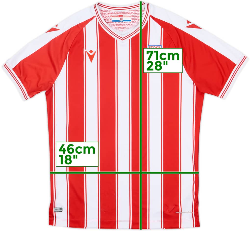 2020-21 Stoke City Home Shirt - 6/10 - (S)