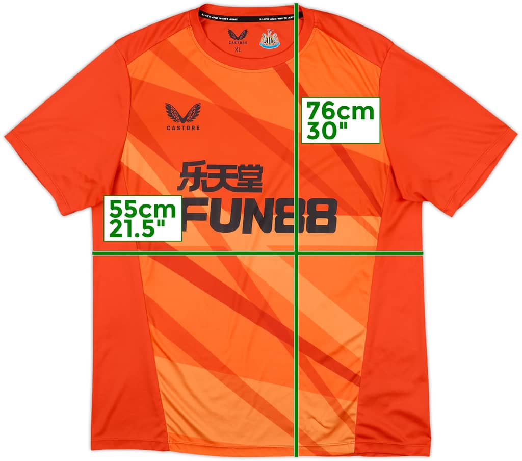 2021-22 Newcastle Castore Training Shirt - 9/10 - (XL)