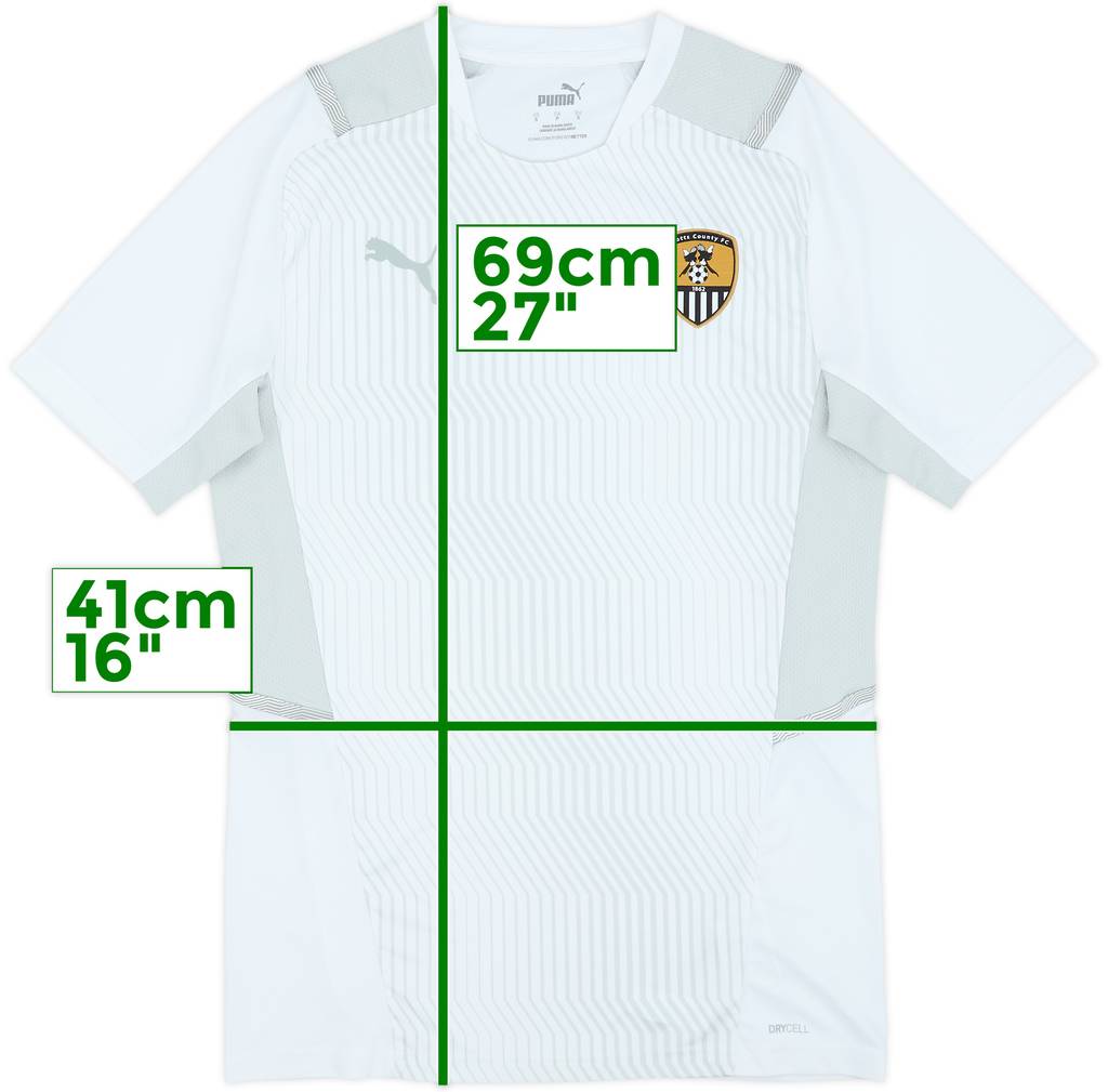 2020-21 Notts County Puma Training Shirt - 9/10 - (S)