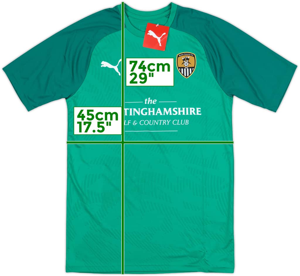 2018-19 Notts County GK S/S Shirt (S)