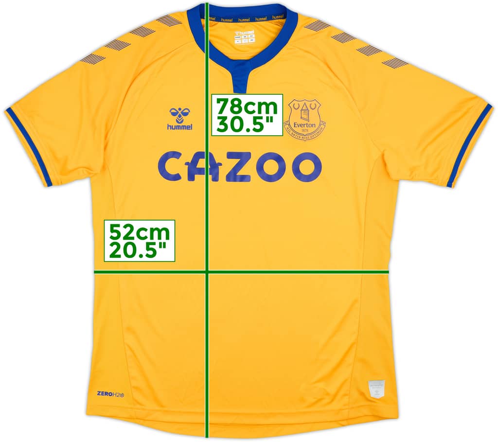 2020-21 Everton Away Shirt - 10/10 - (XL)