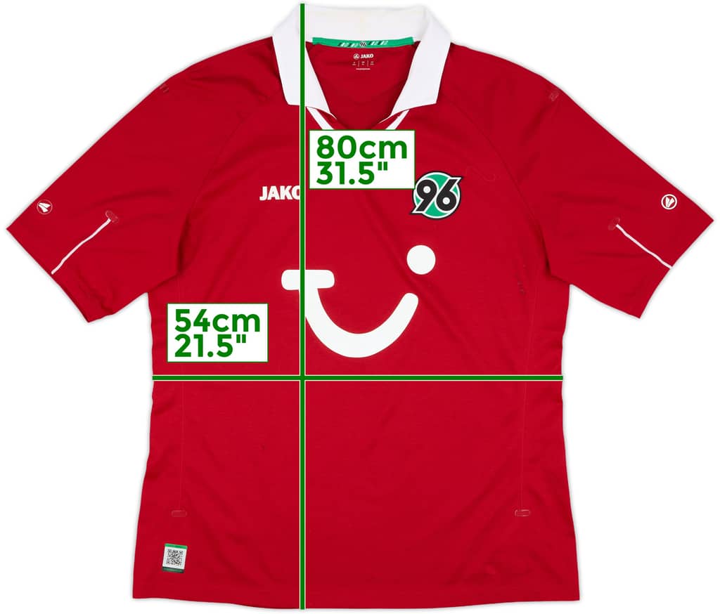 2012-13 Hannover 96 Home Shirt - 7/10 - (XXL)