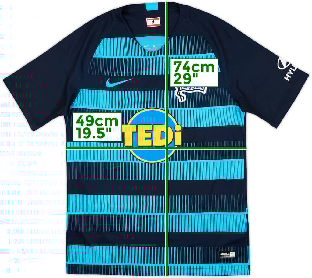 2018-19 Hertha Berlin Away Shirt - 9/10 - (M)