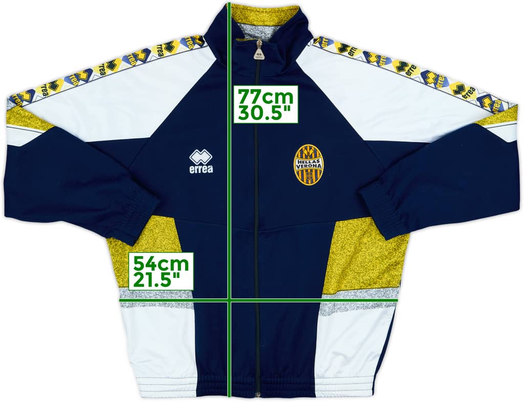 1996-97 Hellas Verona Errea Track Jacket - 8/10 - (L)