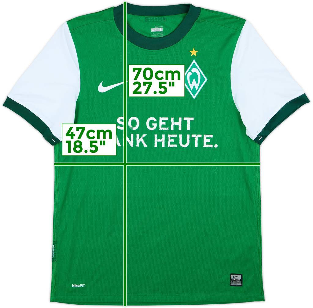2009-10 Werder Bremen Home Shirt - 5/10 - (S)