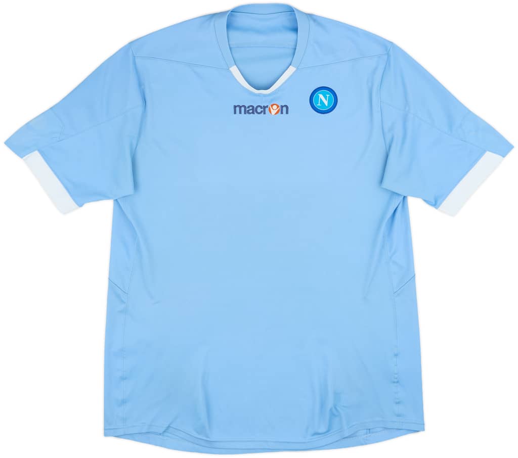 2010-11 Napoli Home Shirt - 3/10 - (L)