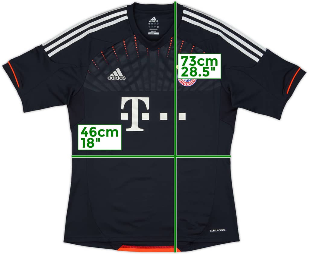 2012-13 Bayern Munich Third Shirt - 9/10 - (M)