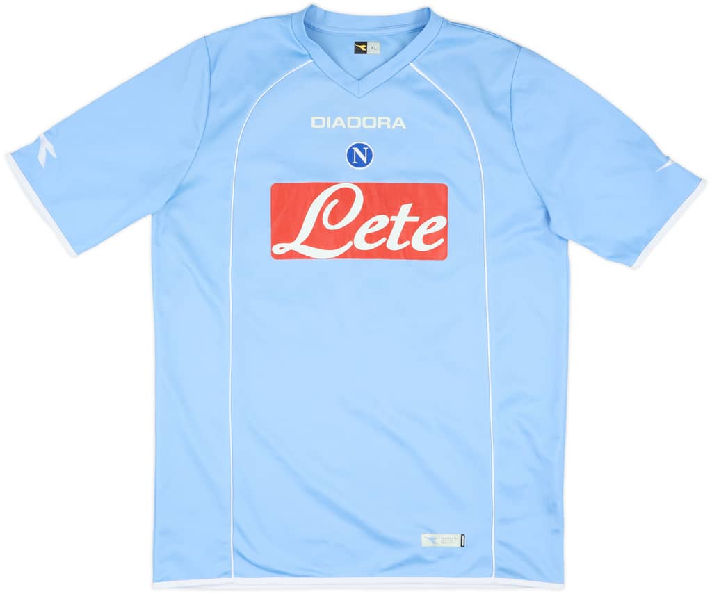 2006-07 Napoli Home Shirt - 6/10 - (XL)