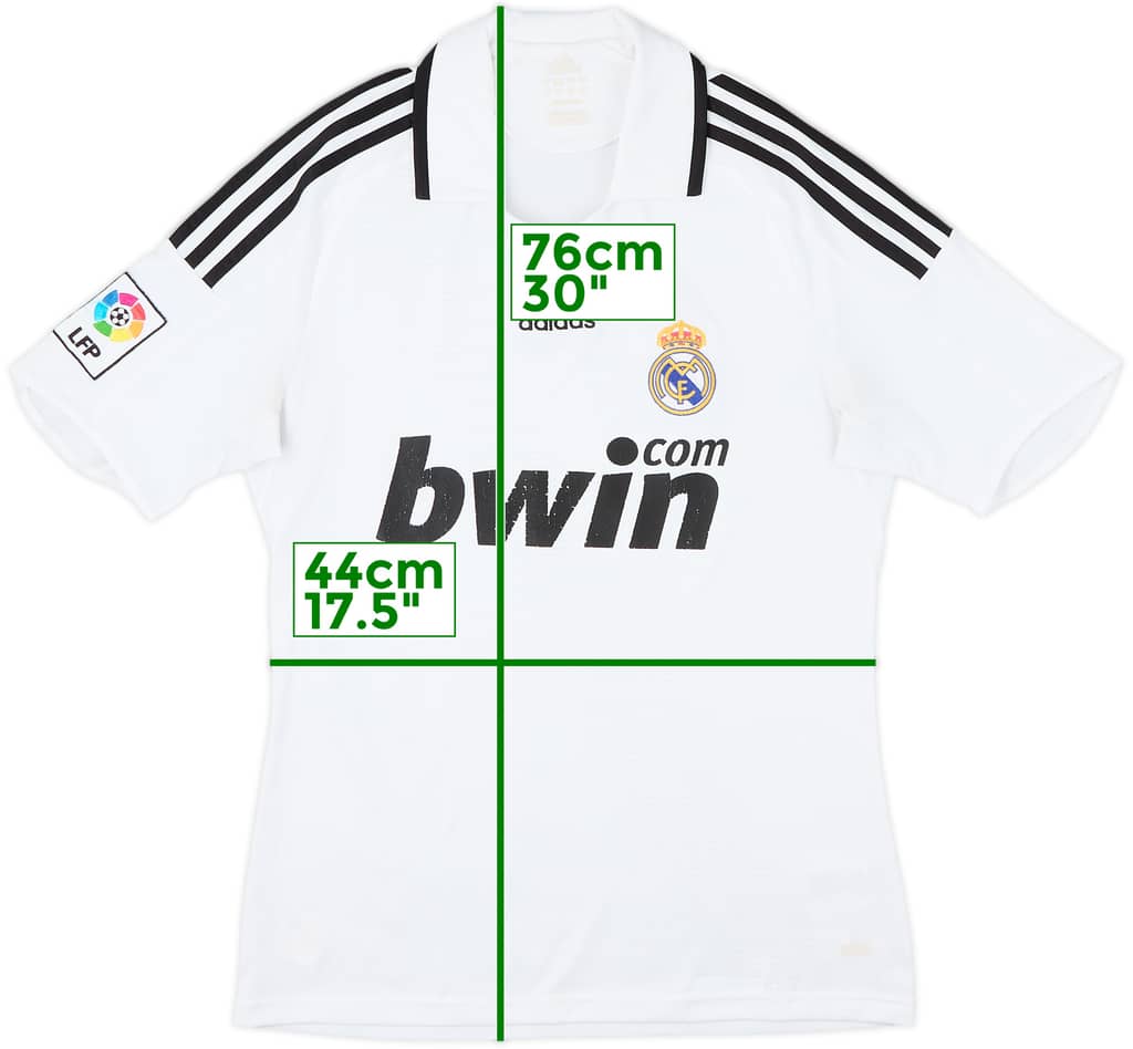 2008-09 Real Madrid Home Shirt - 6/10 - (S)