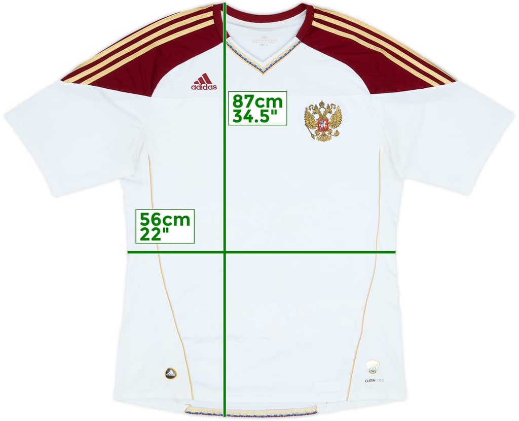 2010-11 Russia Away Shirt - 5/10 - (XL)