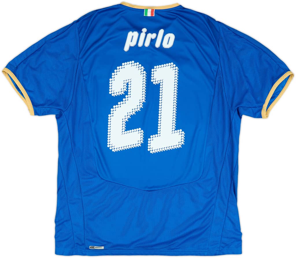 2007-08 Italy Home Shirt Pirlo #21