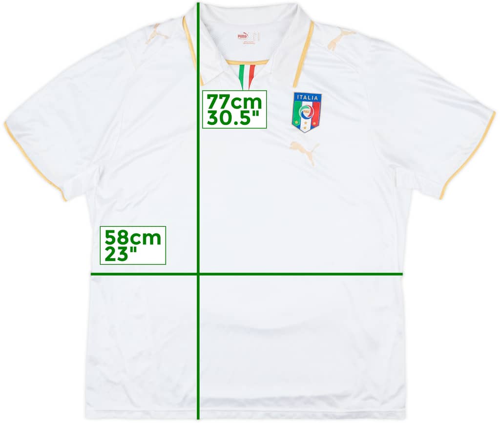 2007-08 Italy Away Shirt - 4/10 - (XL)
