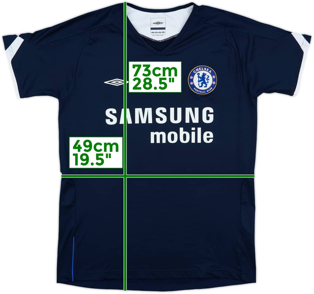 2005-06 Chelsea Umbro Training Shirt - 10/10 - (Women's L)