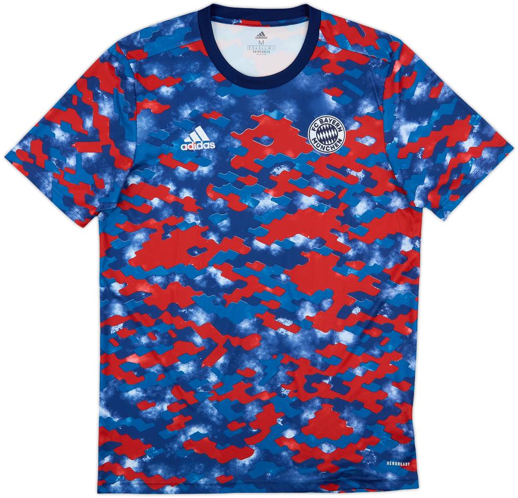 2021-22 Bayern Munich adidas Training Shirt - 10/10 - (M)