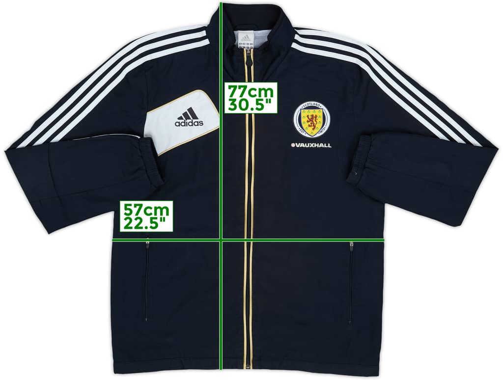 2011-12 Scotland adidas Track Jacket - 5/10 - (M/L)