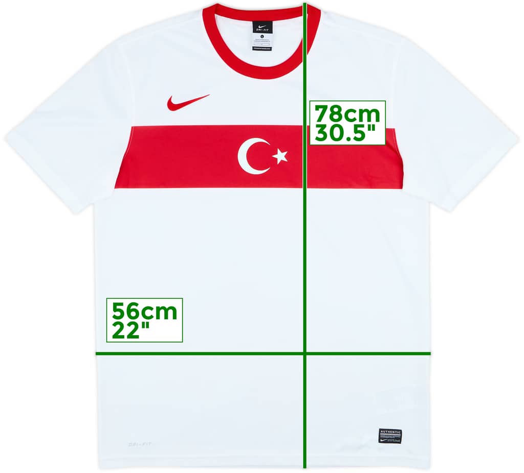 2012-14 Turkey Basic Away Shirt - 8/10 - (L)