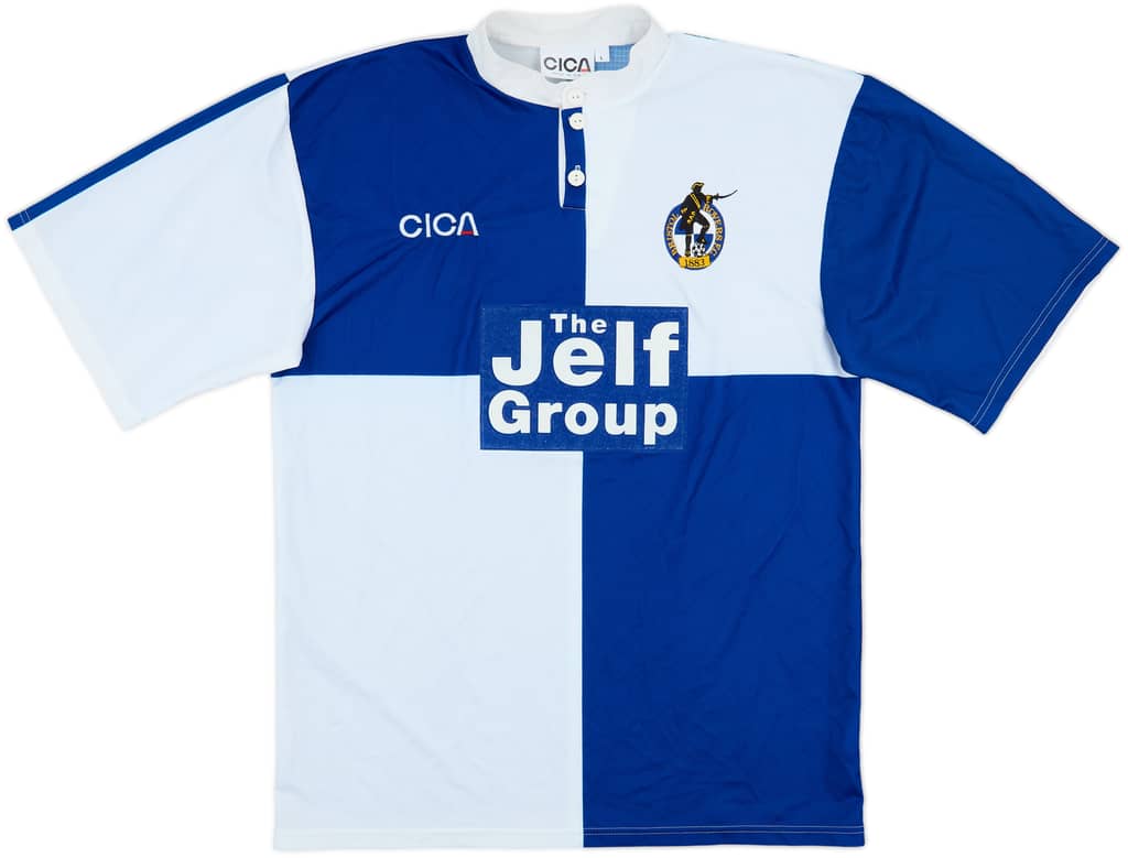 1997-98 Bristol Rovers Home Shirt - 8/10 - (L)
