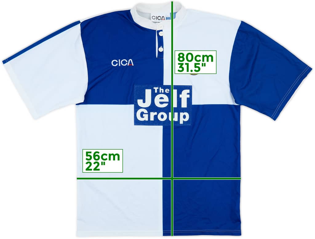 1997-98 Bristol Rovers Home Shirt - 8/10 - (L)