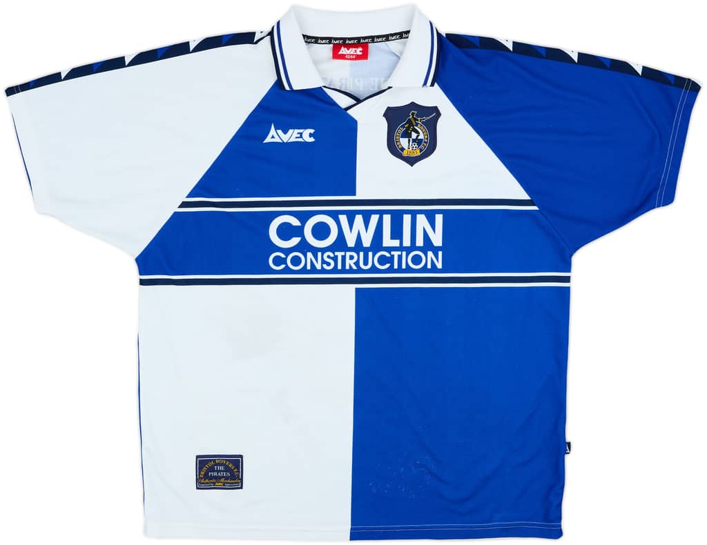 Camiseta de local del Bristol Rovers 1999-01 - 7/10 - (L)