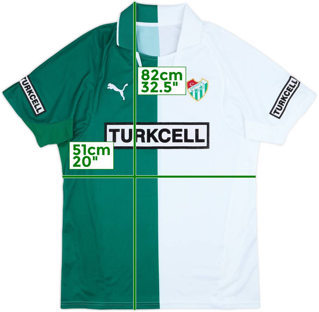 2007-08 Bursaspor Fourth Shirt - 7/10 - (L)