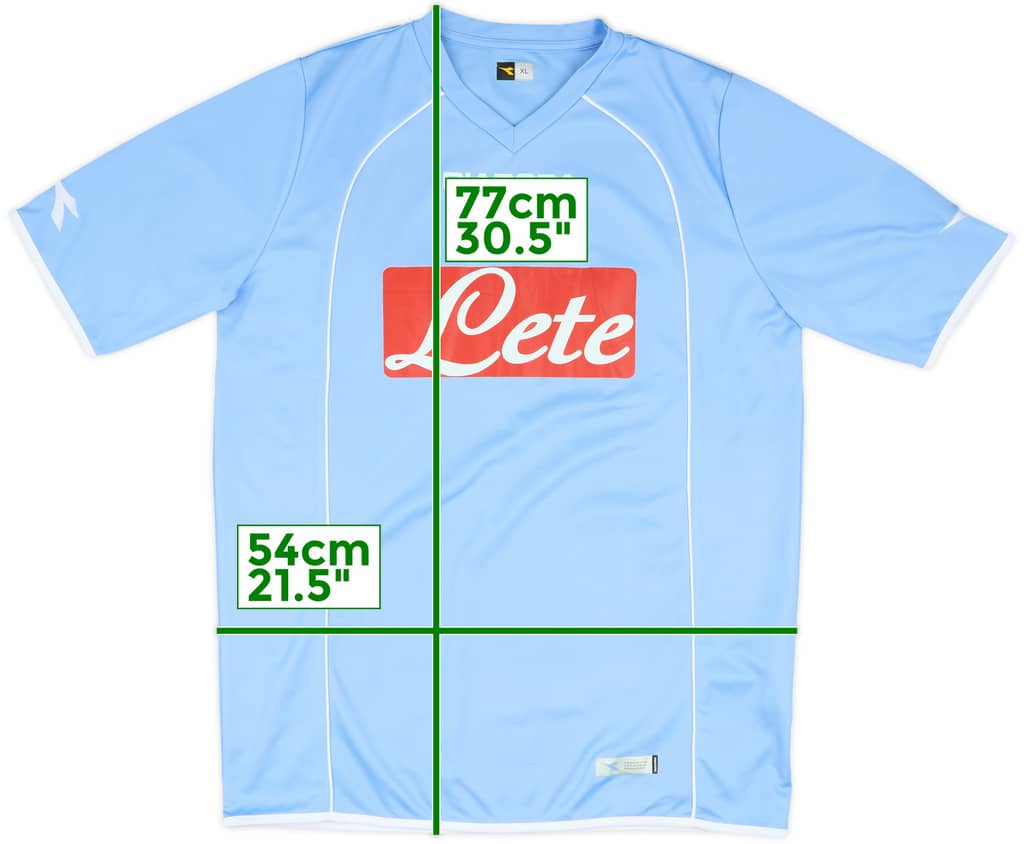 2006-07 Napoli Home Shirt - 8/10 - (XL)