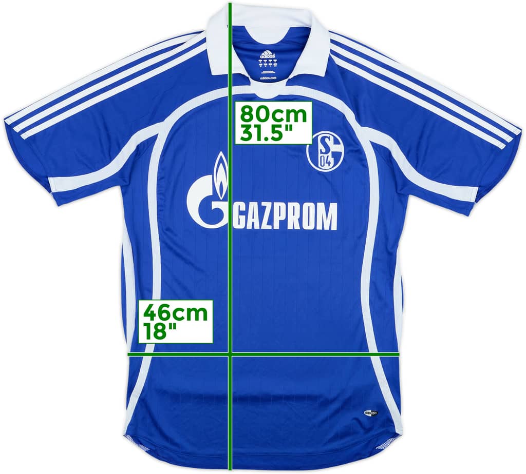 2007-08 Schalke Home Shirt - 7/10 - (M)