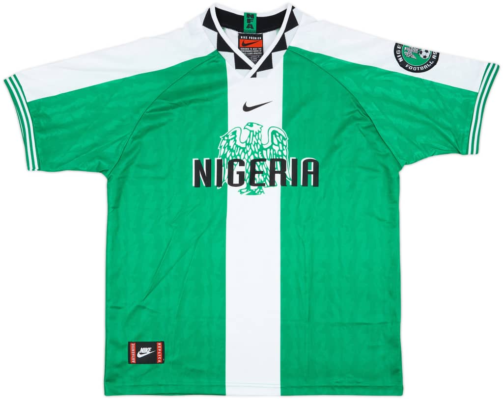 1996 Nigeria Home Shirt - 8/10 - (XL)
