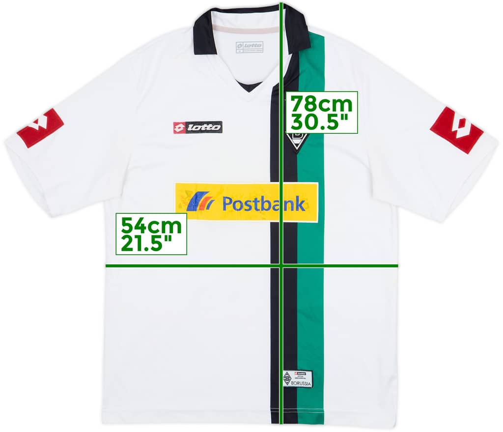 2009-10 Borussia Monchengladbach Home Shirt - 4/10 - (M)