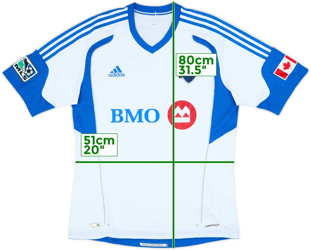 2012 Montreal Impact Authentic Away Shirt - 9/10 - (XL)