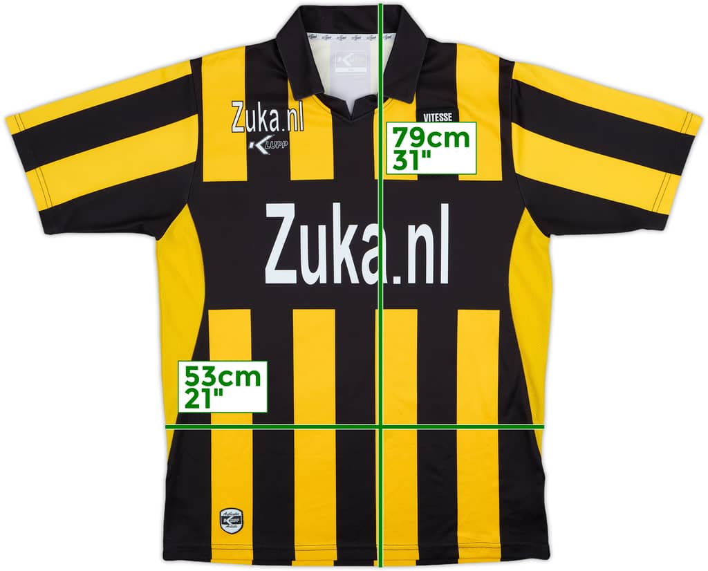 2010-11 Vitesse Home Shirt - 8/10 - (XL)