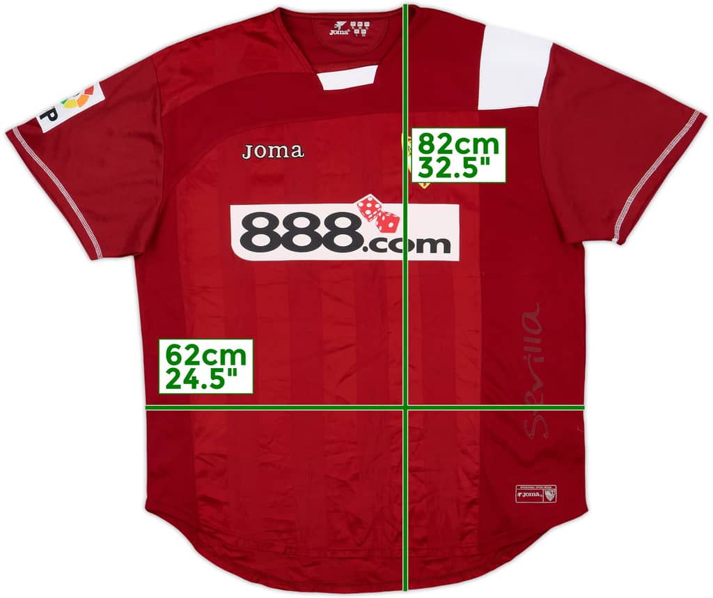 2007-08 Sevilla Away Shirt - 8/10 - (XL)