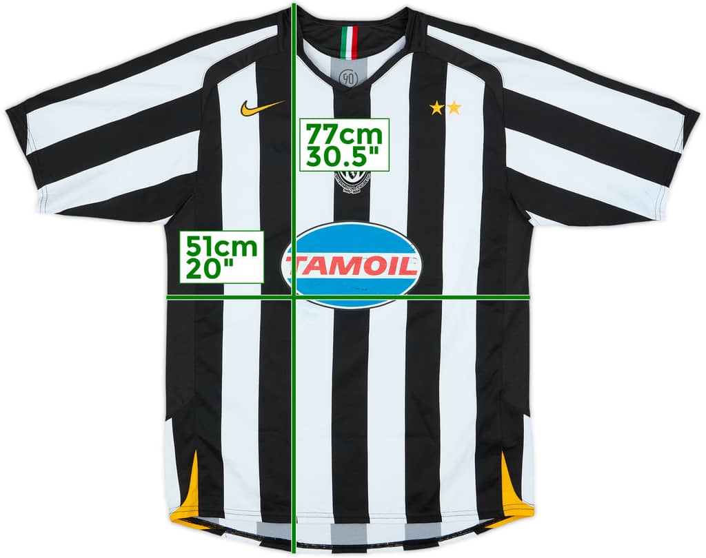 2005-06 Juventus Home Shirt - 5/10 - (M)
