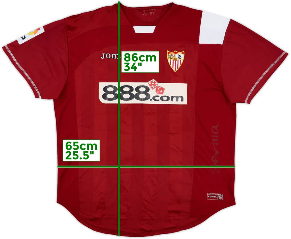 2007-08 Sevilla Away Shirt - 6/10 - (XL)