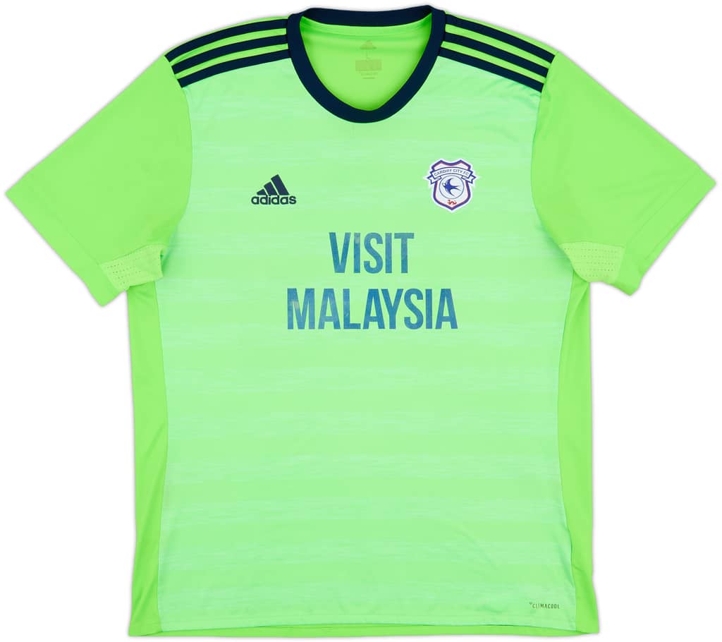 2017-18 Cardiff City Away Shirt - 5/10 - (L)