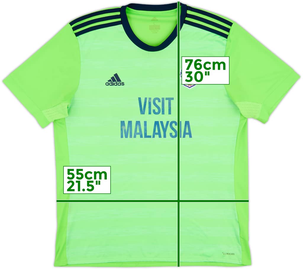 2017-18 Cardiff City Away Shirt - 5/10 - (L)