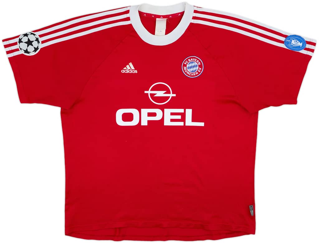 2000-01 Bayern Munich CL Home Shirt - 7/10 - (XL)