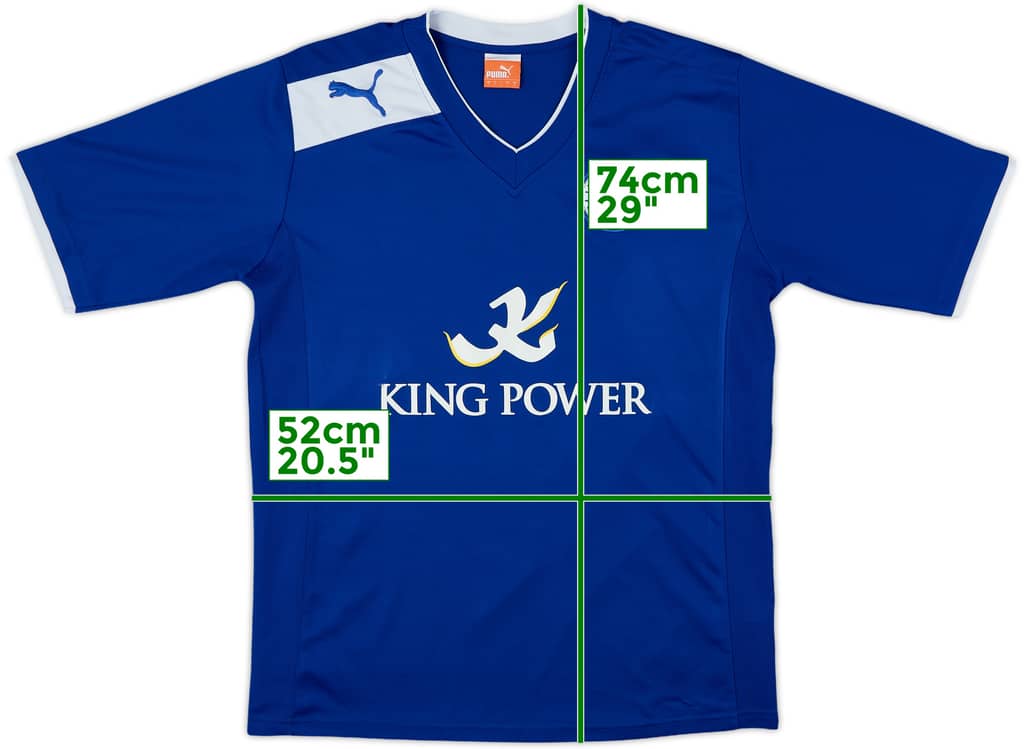 2012-13 Leicester Home Shirt - 8/10 - (L)