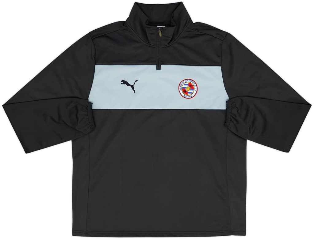 2012-13 Reading Puma 1/4 Zip Drill Top - 10/10 - (L)