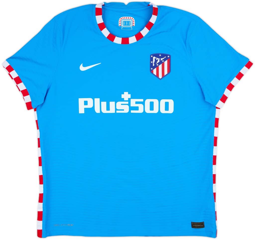2021-22 Atletico Madrid Authentic Third Shirt - 8/10 - (XL)
