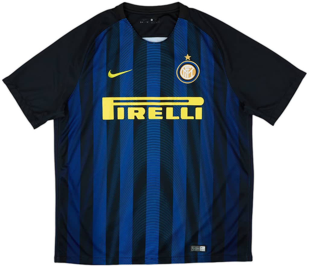 2016-17 Inter Milan Home Shirt - 5/10 - (XL)
