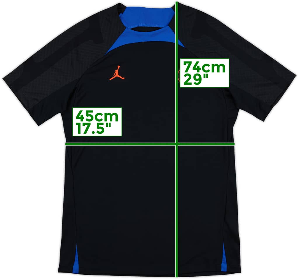 2022-23 Paris Saint-Germain Jordan Training Shirt - 10/10 - (M)