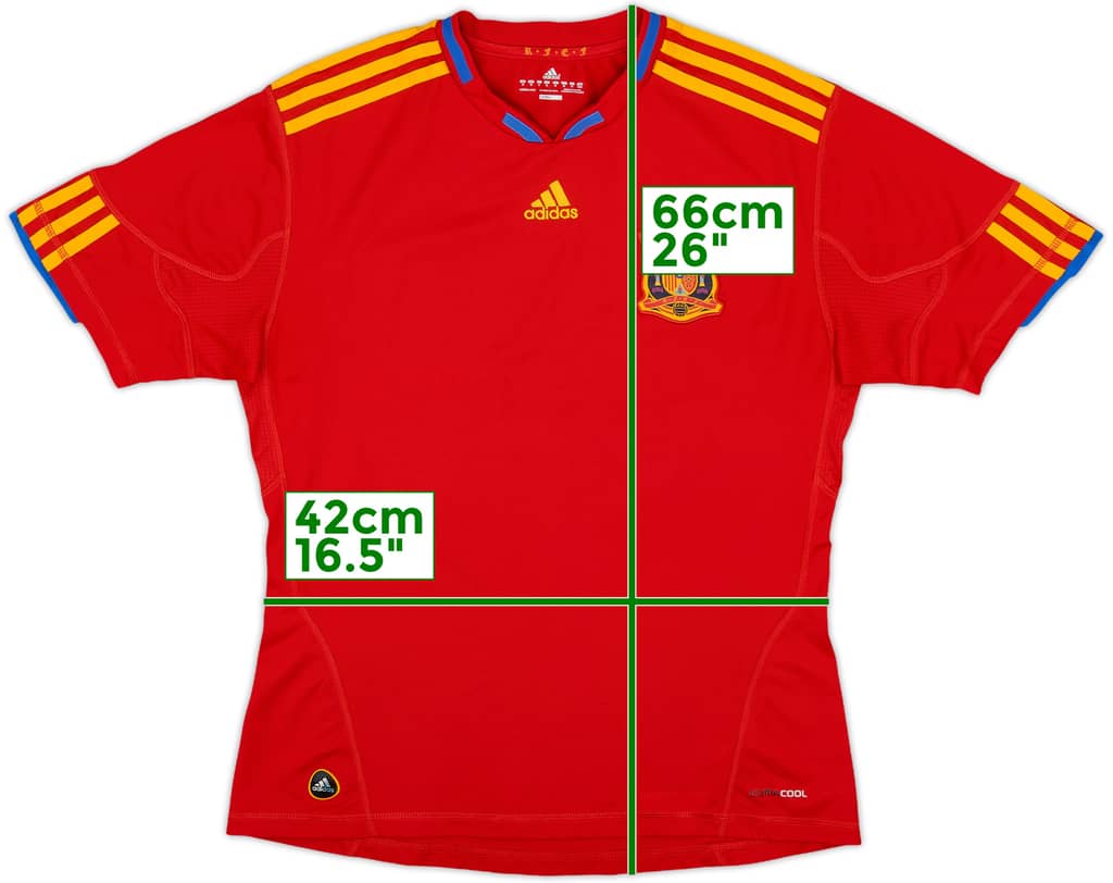 2009-10 Spain Home Shirt - 9/10 - (Women's M)