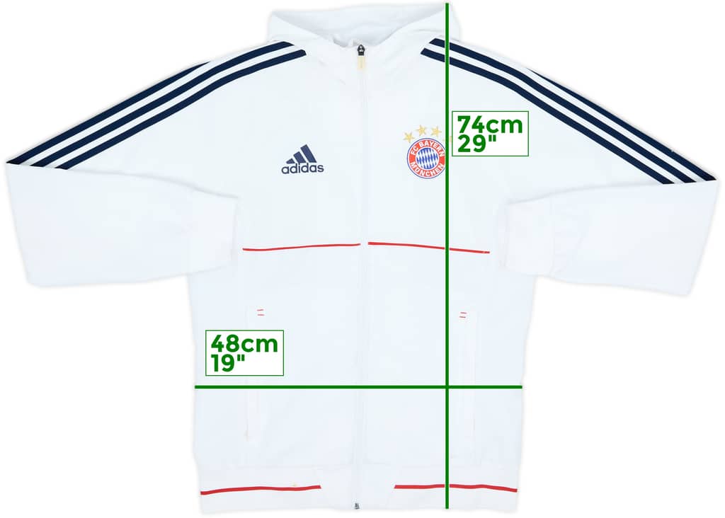 2017-18 Bayern Munich adidas Track Jacket - 7/10 - (S)