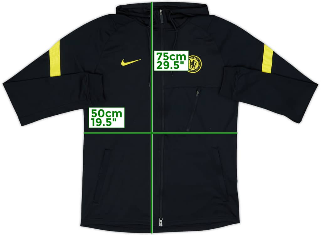 2021-22 Chelsea Nike Hooded Track Jacket - 10/10 - (M)